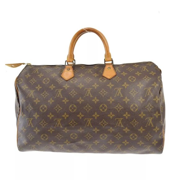 Louis Vuitton MONOGRAM SPEEDY 40 DUFFLE HANDBAG - Picture 3 of 10